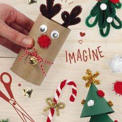 Assortiment de matériel créatif