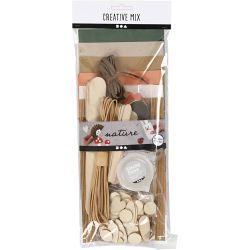 Assortiment de matériel créatif