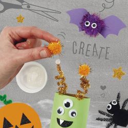 Assortiment de matériel créatif