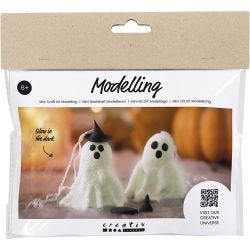 Mini Kit DIY Modelage , Fantôme, 1 Pq.