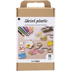Mix Créatif Feuilles de Plastique Thermorétractable