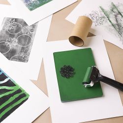 Kit DIY Groupe Impression sur Plaque de Gel