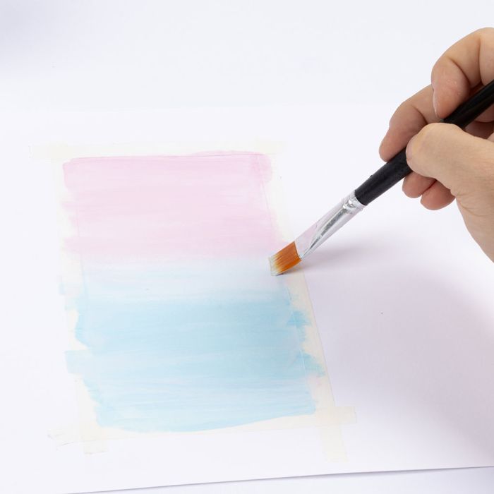 Comment peindre des dégradés avec de la gouache