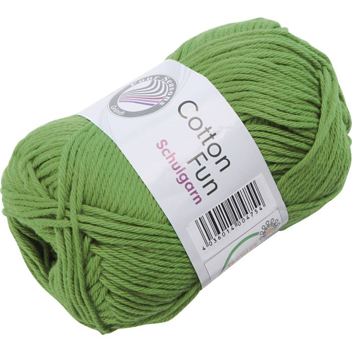 aiguille 3-3,5, vert mai, 50 gr/ 1 boule