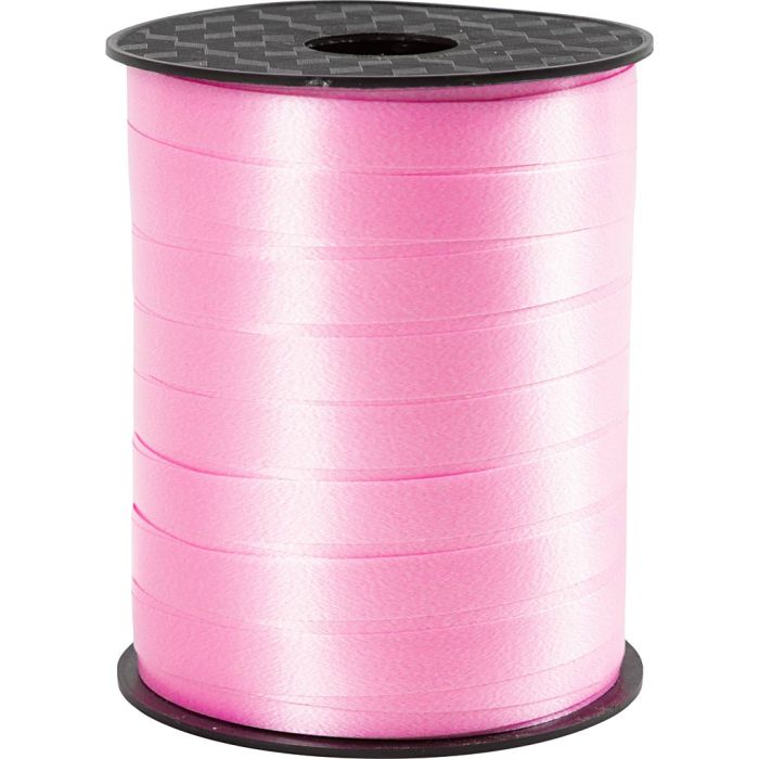 Ruban cadeau, L : 10 mm, brillante, dusty rose, 250 m/ 1 rouleau