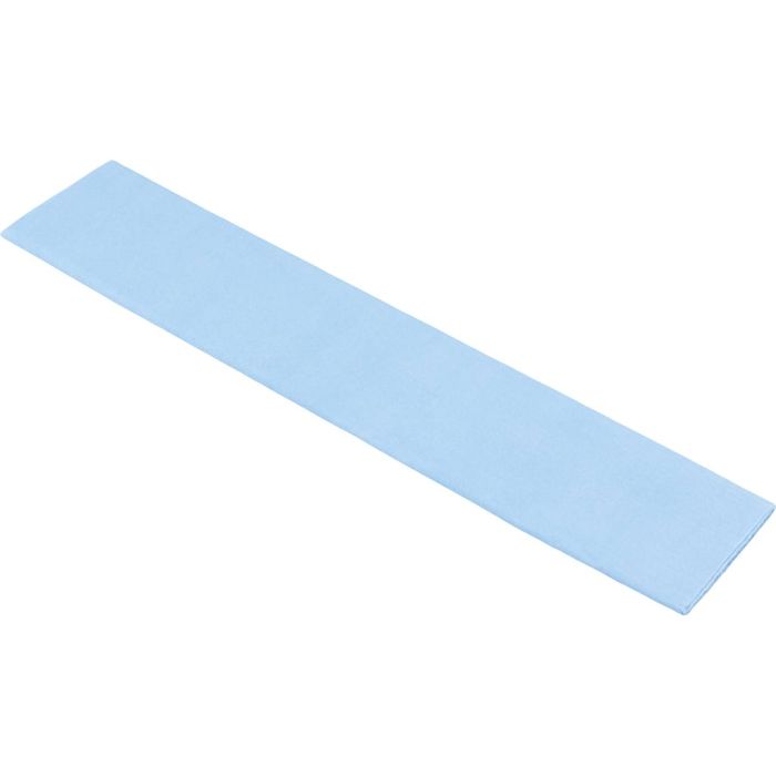 Papier Crépon, feuille 50x250 cm, 22 gr, bleu ciel, 1 pli/ 1 Pq.