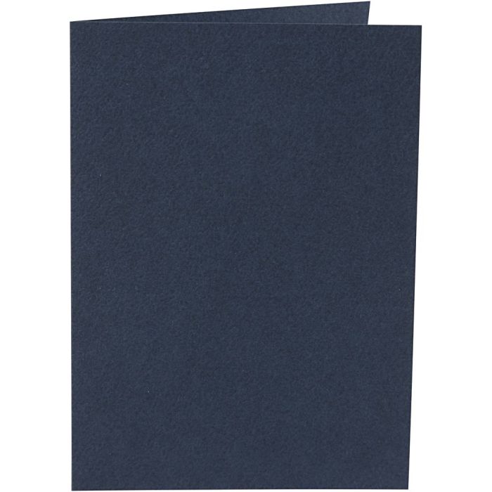 Cartes, dimension carte 10,5x15 cm, 220 gr, bleu, 10 pièces/ 1 Pq.