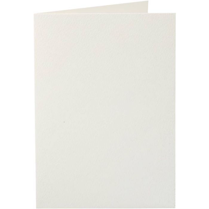 Cartes, dimension carte 10,5x15 cm, 220, blanc cassé, 10 pièces/ 1 Pq.