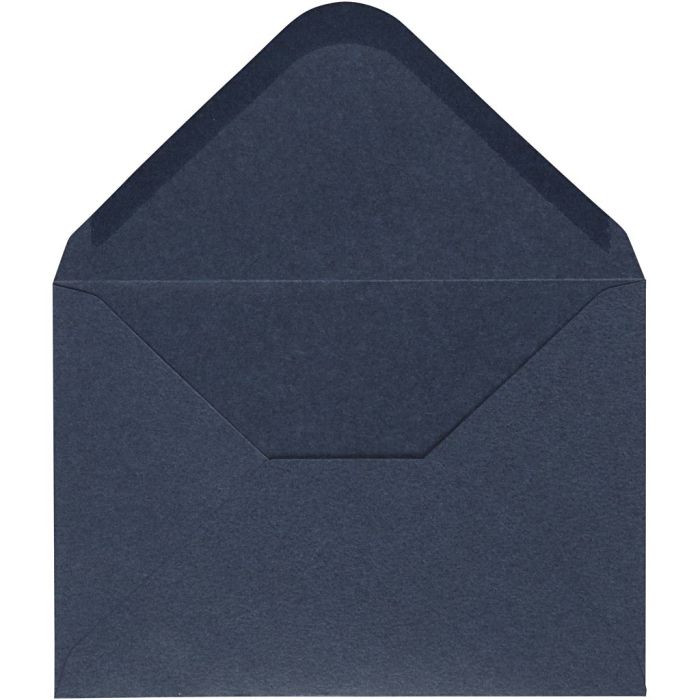 Enveloppes, dimension enveloppes 11,5x16 cm, 110, bleu, 10 pièces/ 1 Pq.