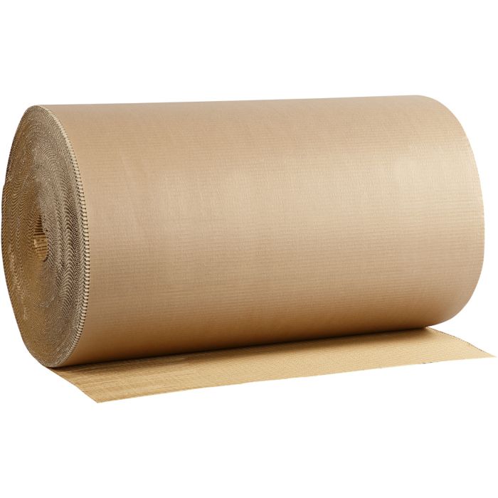 Carton ondulé, L : 70 cm, 70 m/ 1 rouleau
