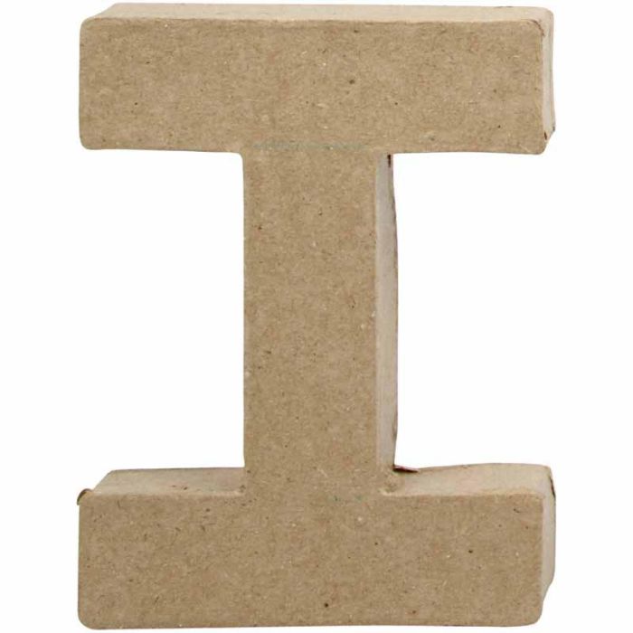 Lettre, I, H : 10 cm, L : 7,5 cm, ép. 1,7 cm, 1 pièce