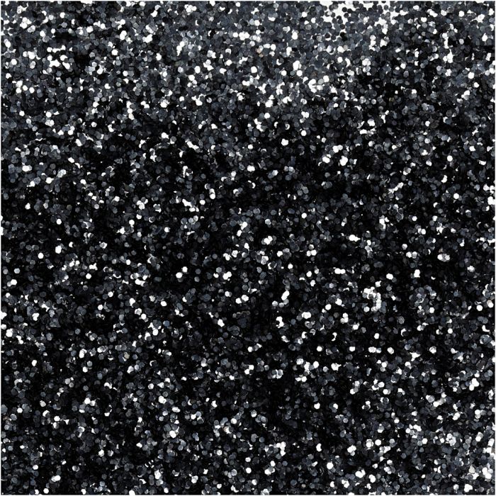 Biopaillettes, d 0,4 mm, noir, 10 gr/ 1 boîte