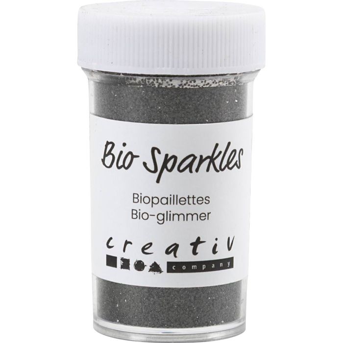 Biopaillettes, noir, 27 ml, 15 gr/ 1 boîte