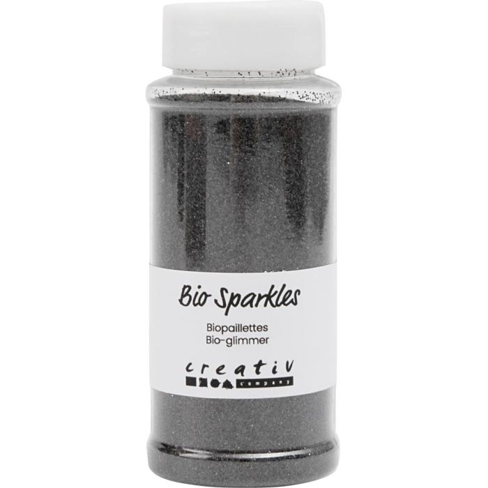Biopaillettes, noir, 140 ml, 97 gr/ 1 boîte