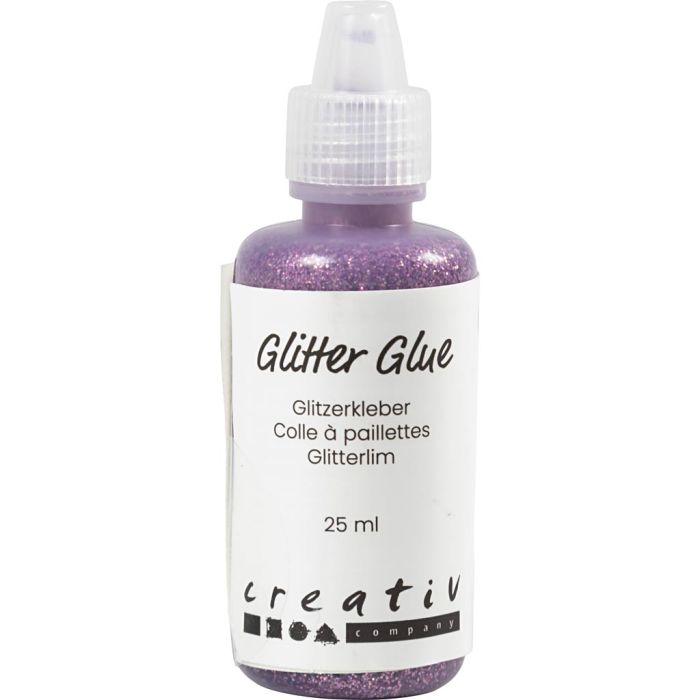 Colle à paillettes, violet, 25 ml/ 1 flacon