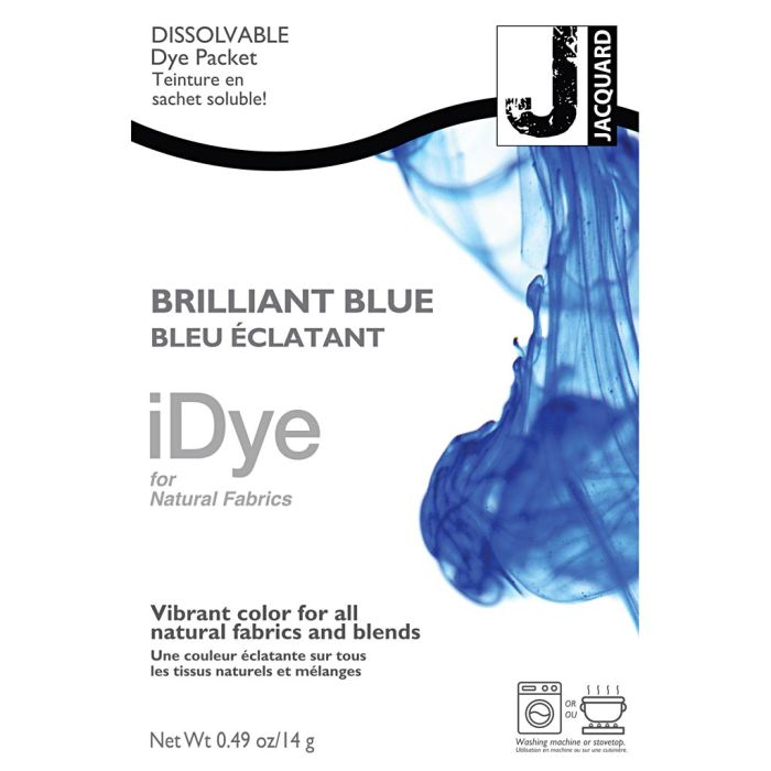 iDye pour tissus naturels, bleu brillant, 14 gr/ 1 Pq.