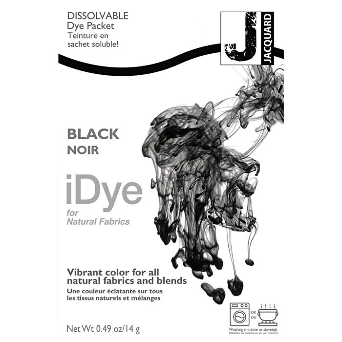 iDye pour tissus naturels, noir, 14 gr/ 1 Pq.