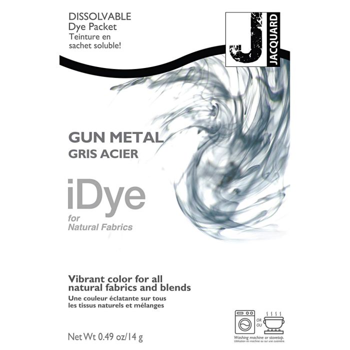 iDye pour tissus naturels, Gris métallisé, 14 gr/ 1 Pq.
