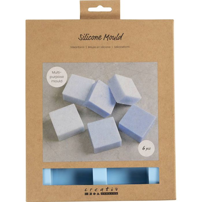 Moule en silicone, H : 2,5 cm, L : 5 cm, 60 ml, 1 pièce