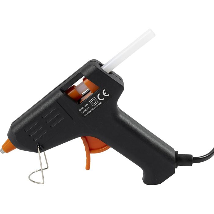 Pistolet à colle Mini BT, 130 °C - Basse température, Prise EU, ca. 150 cm de ficelle, 1 pièce