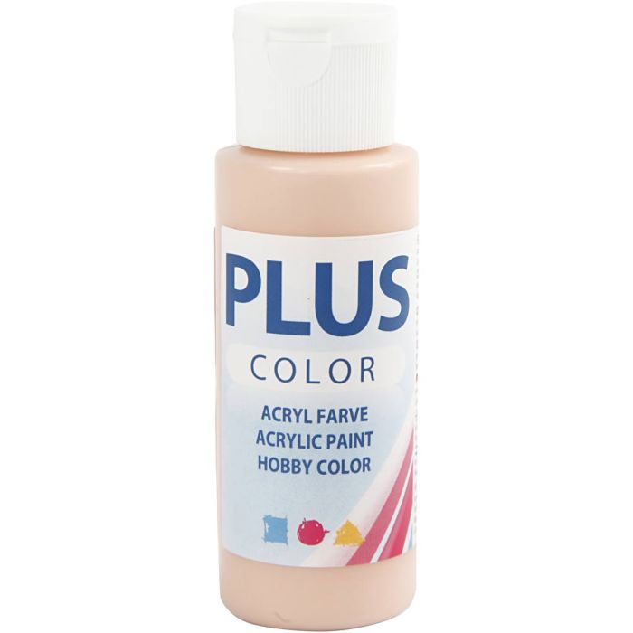 Peinture Acrylique Plus Color, Pêche, 60 ml/ 1 flacon