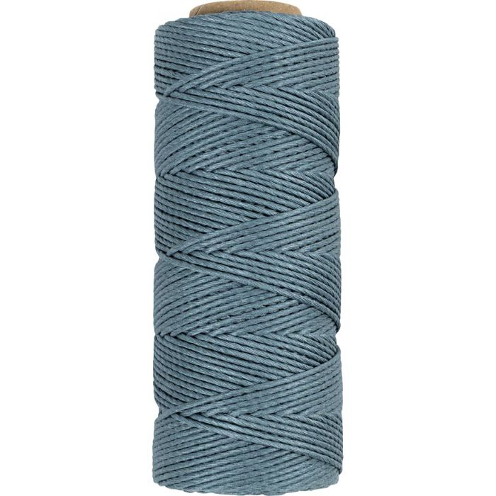 Fil de bambou, ép. 1 mm, dark turquoise, 65 m/ 1 rouleau