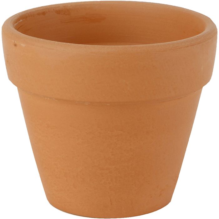 Pots de fleurs, H : 8 cm, d 9 cm, 24 pièces/ 1 Pq.