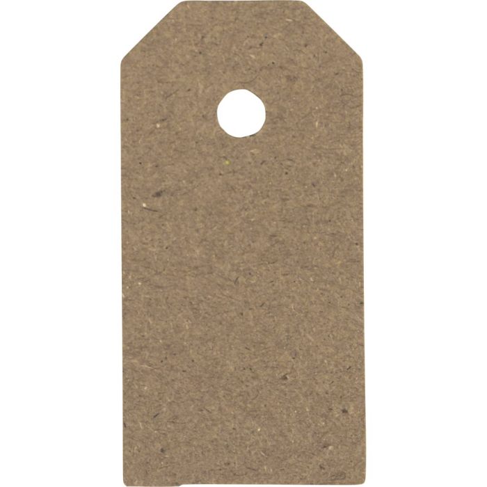 Étiquettes en carton, dim. 3x6 cm, 250 gr, naturel, 30 pièces/ 1 Pq.
