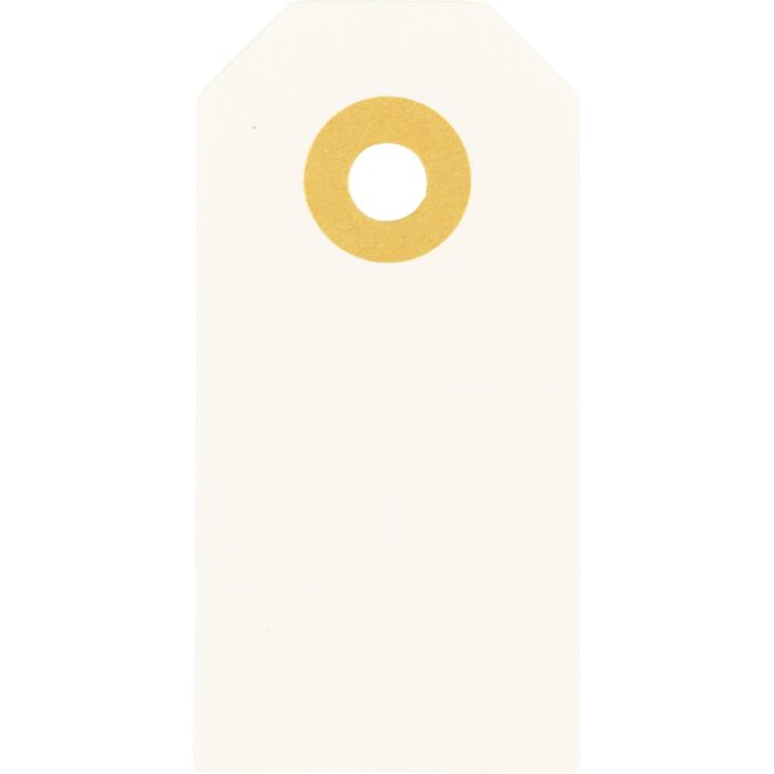 Étiquettes en carton, dim. 3x6 cm, 250 gr, crème, 30 pièces/ 1 Pq.