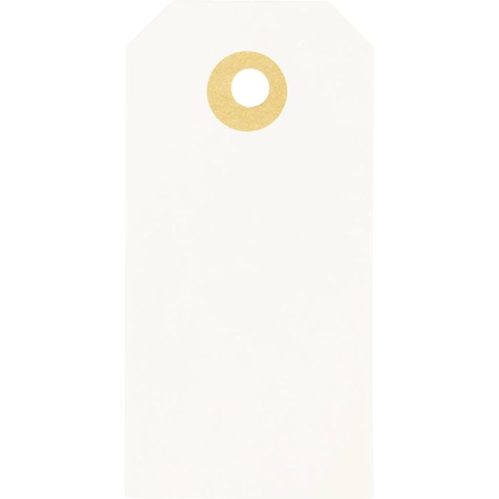 Étiquettes en carton, dim. 4x8 cm, 250 gr, crème, 20 pièces/ 1 Pq.