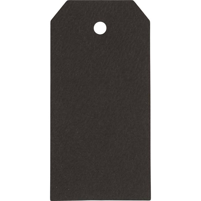Étiquettes en carton, dim. 5x10 cm, 250 gr, noir, 20 pièces/ 1 Pq.