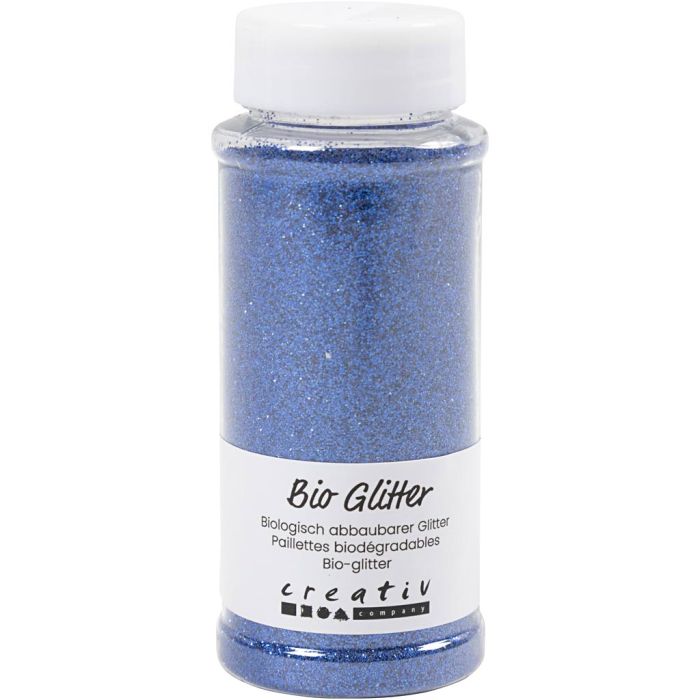 Biopaillettes, bleu, 140 ml/ 1 boîte