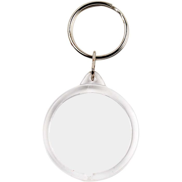 Porte-clés, rond, d 40 mm, 25 pièces/ 1 Pq.
