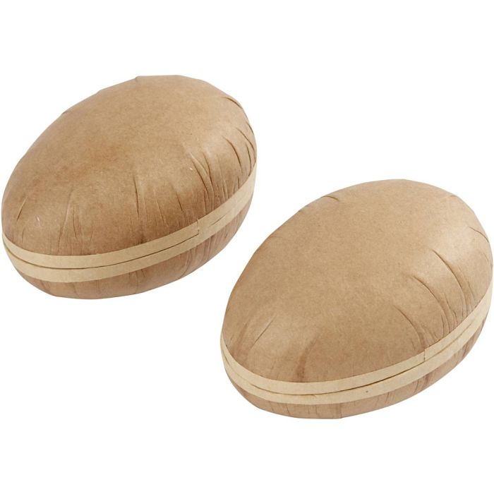 Oeufs en deux parties, L : 12 cm, 16 pièces/ 1 Pq.