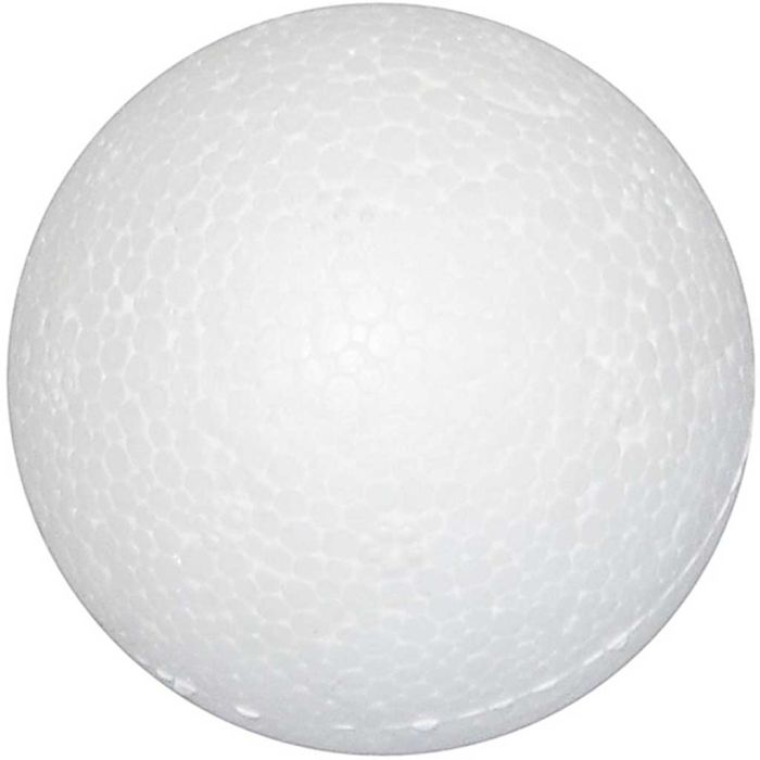 Boules en polystyrène, d 3 cm, blanc, 100 pièces/ 1 Pq.