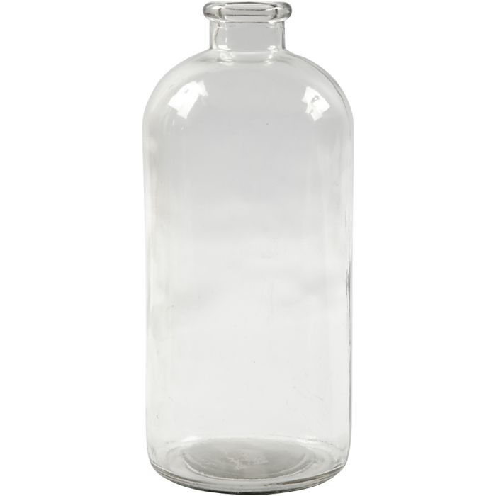 Bouteille de pharmacie, H : 24,5 cm, d 10,5 cm, diamètre intérieur 2,6 cm, 6 pièces/ 1 Pq.