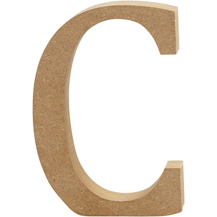 Lettre, C, H : 8 cm, ép. 1,5 cm, 1 pièce