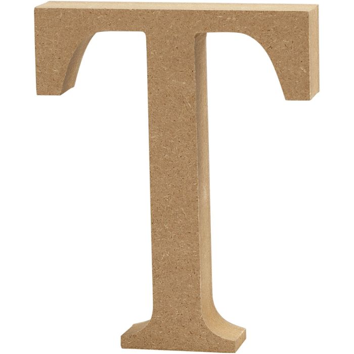 Lettre, T, H : 8 cm, ép. 1,5 cm, 1 pièce