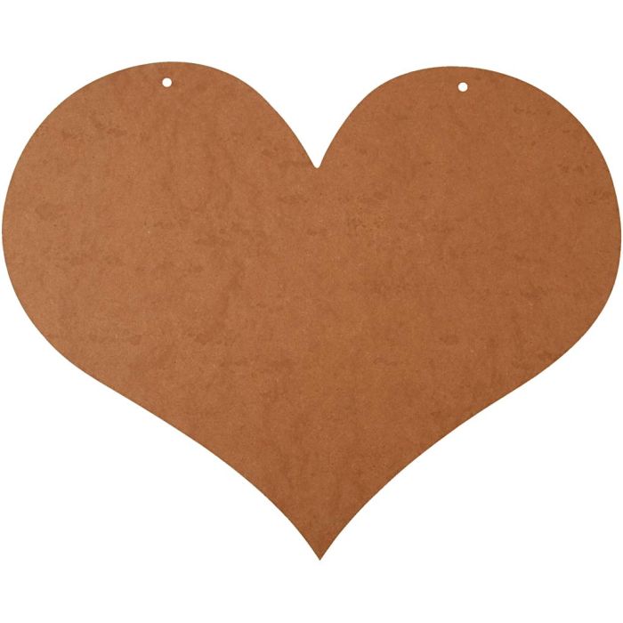 Coeur, dim. 50x40 cm, ép. 5 mm, 1 pièce