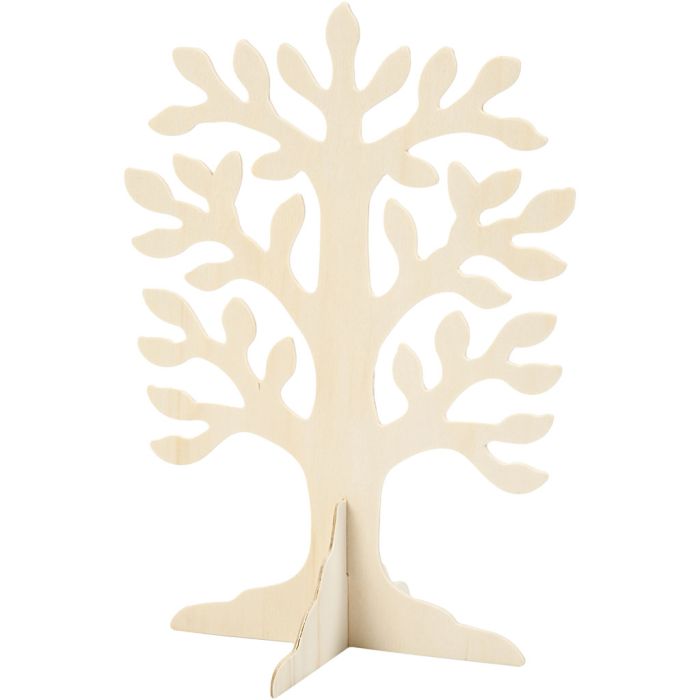 Arbre en Bois, 30x21,5 cm, 1 pièce