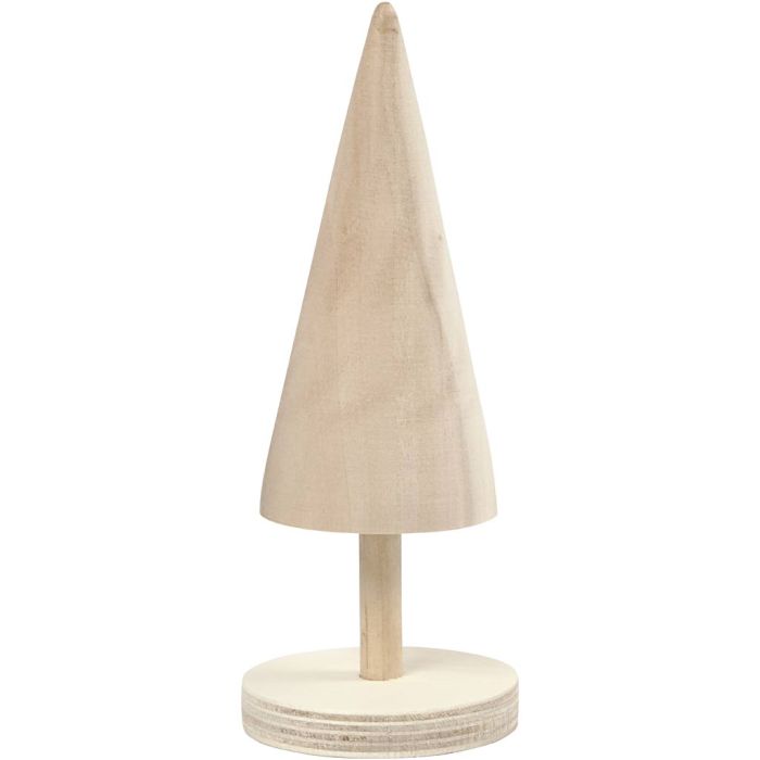 Sapin de Noël, H : 15,5 cm, d 5 cm, 1 pièce