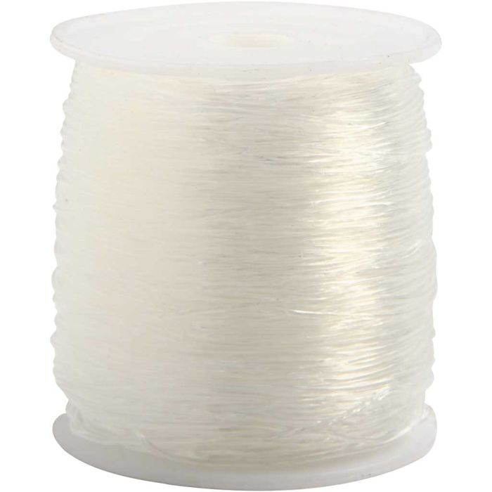 Cordon élastique, rond, ép. 0,8 mm, 100 m/ 1 rouleau