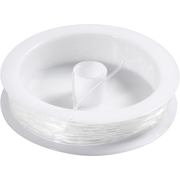 Cordon élastique, Rond, ép. 1 mm, 10 m/ 1 rouleau