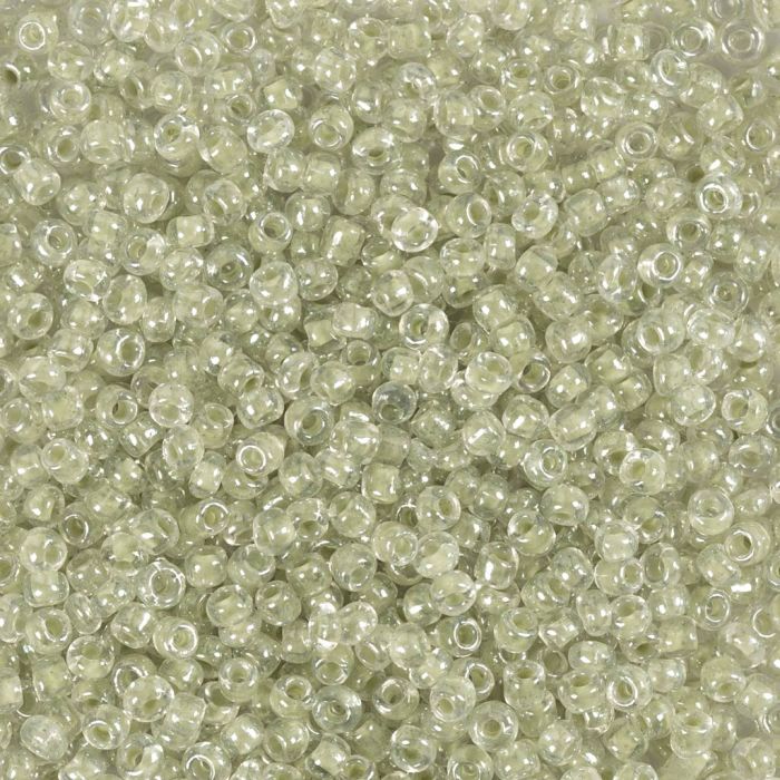 Perles de rocaille, dim. 15/0, d 1.7 mm, diamètre intérieur 0,5-0,8 mm, nacré, 25 gr/ 1 Pq.