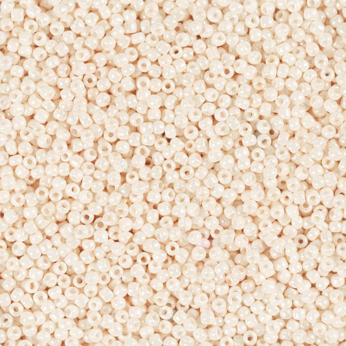 Perles de rocaille, dim. 15/0, d 1.7 mm, diamètre intérieur 0,5-0,8 mm, matt frozen, rose, 25 gr/ 1 Pq.