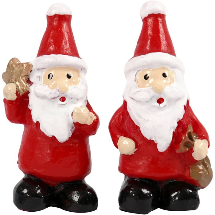 Petites figurines, H : 35 mm, L : 17 mm, 2 pièces/ 1 Pq.