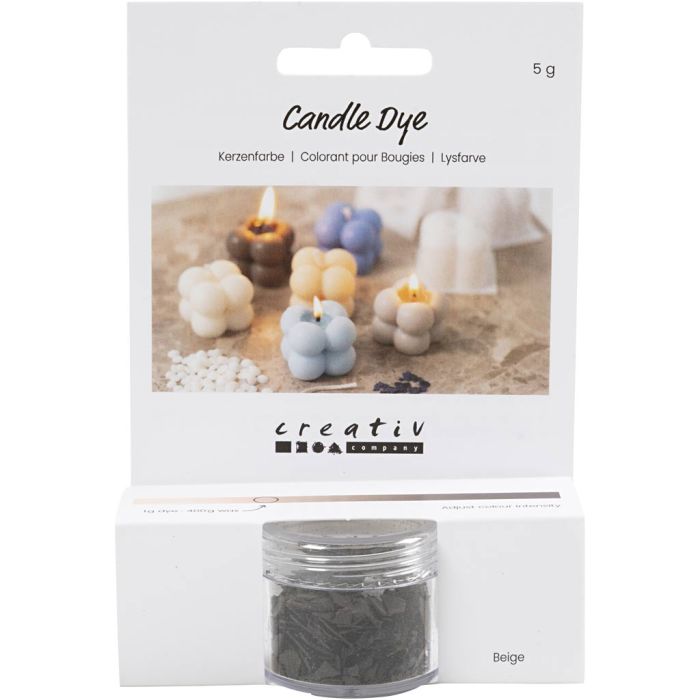 Colorant pour bougies, beige, 5 gr/ 1 Pq.