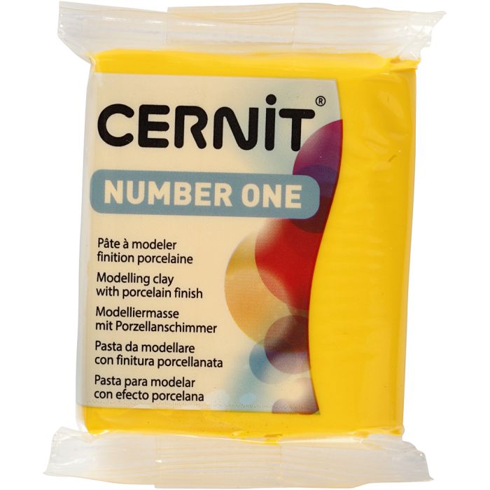 Cernit, jaune (700), 56 gr/ 1 Pq.