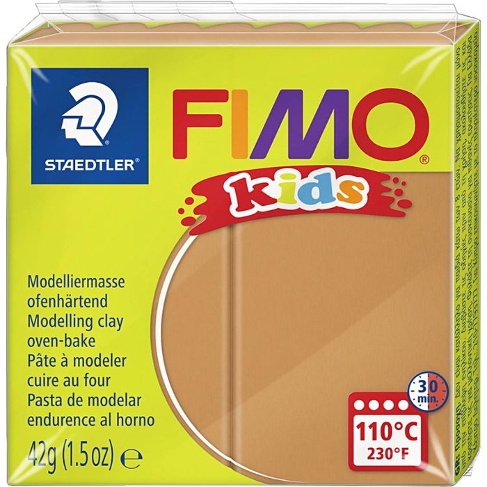 Pâte FIMO® pour Enfant, brun clair, 42 gr/ 1 Pq.