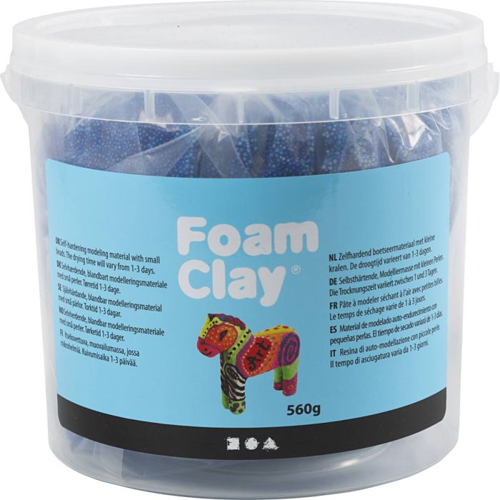 Foam Clay®, bleu, 560 gr/ 1 seau